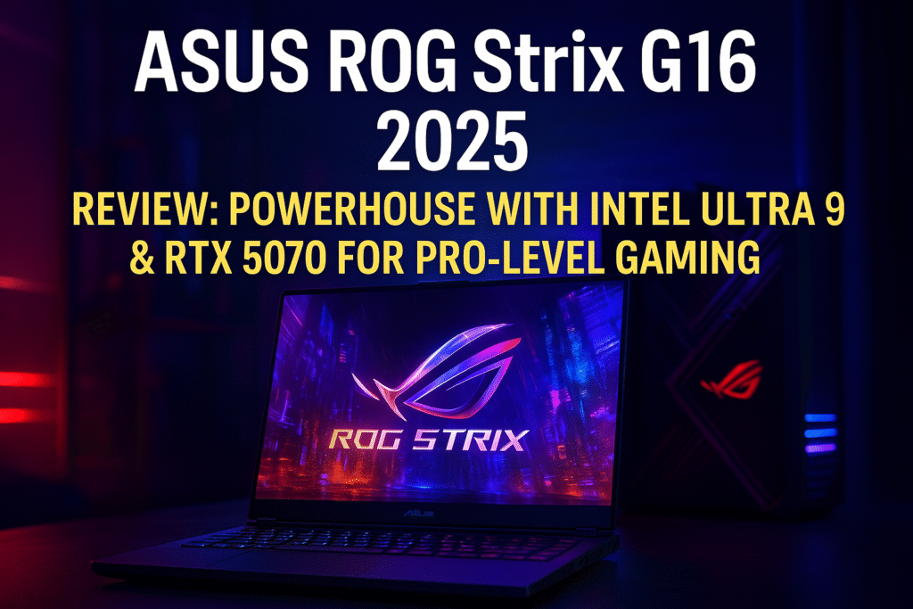 ASUS ROG Strix G16 2025 Review