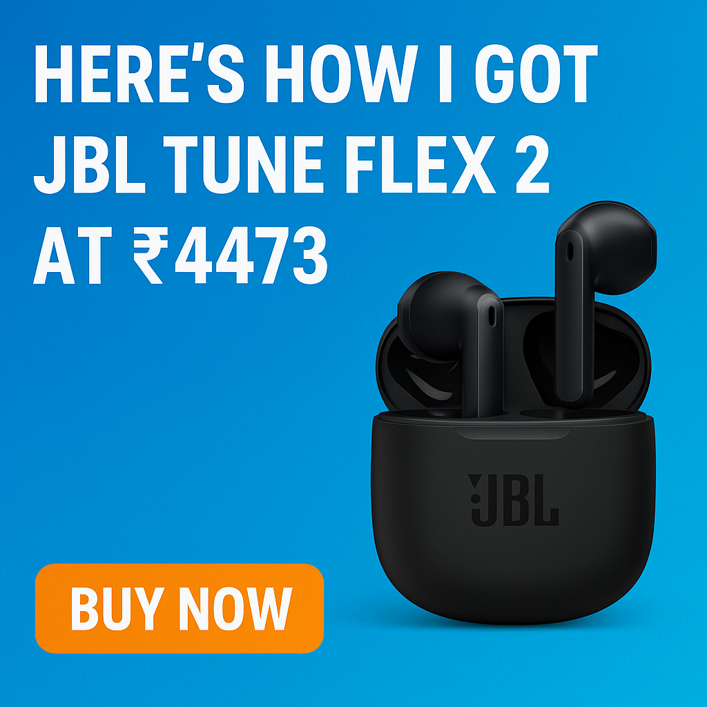 JBL Tune Flex 2 at ₹4473